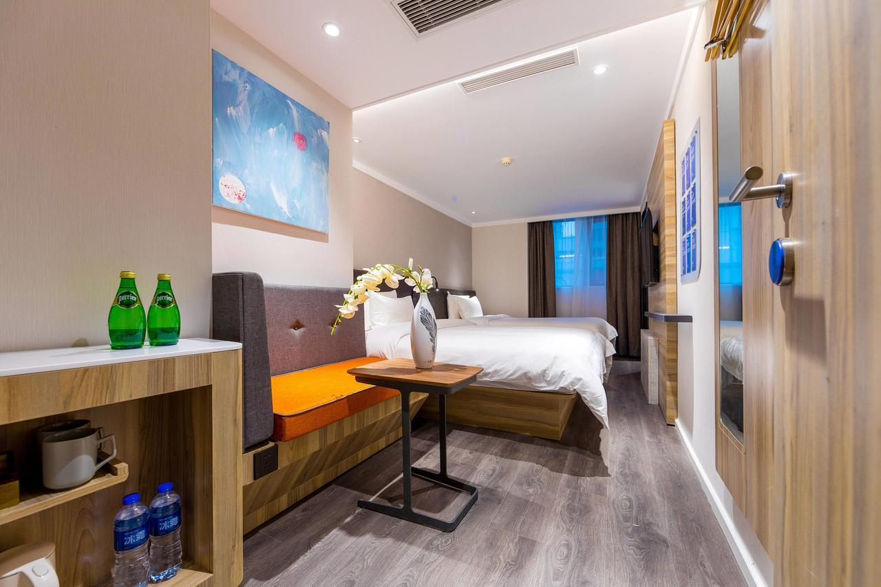 Hanting Premium Hotel Shanghai Dapu Bridge Riyueguang Shopping Mall Ngoại thất bức ảnh