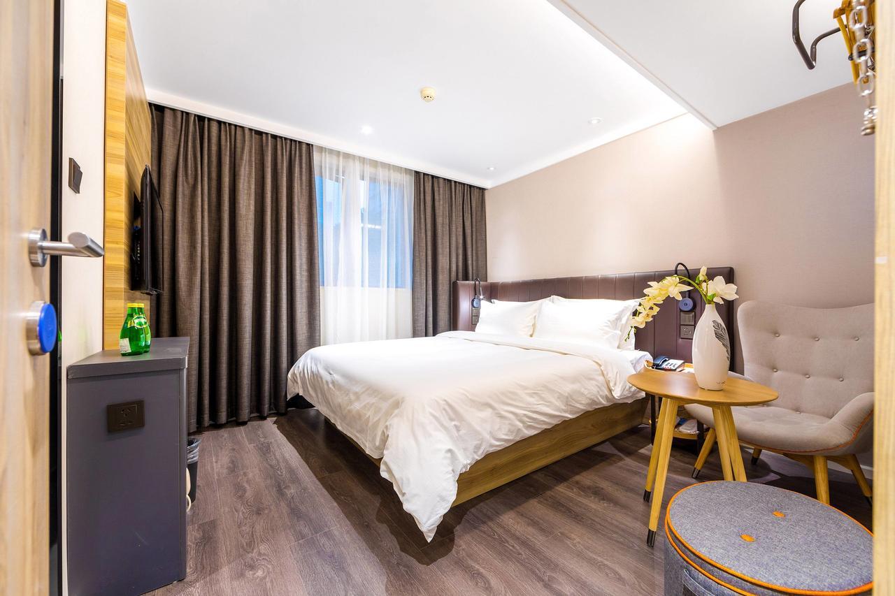Hanting Premium Hotel Shanghai Dapu Bridge Riyueguang Shopping Mall Ngoại thất bức ảnh
