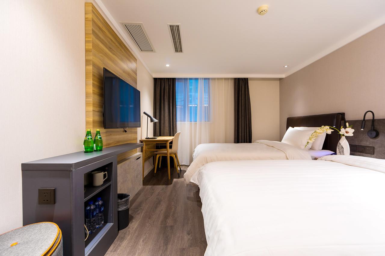 Hanting Premium Hotel Shanghai Dapu Bridge Riyueguang Shopping Mall Ngoại thất bức ảnh